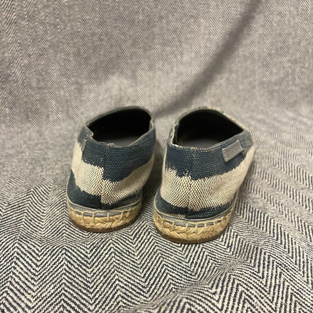 BURBERRY - Hodgeson Resort Capsule Stripe Espadrille Slip-On Flat - Picture 5 of 9